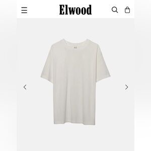Elwood vintage white core tee NWT